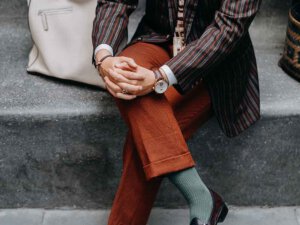 Giày lười nam hai khoá chính hãng Penny Loafer LF2056 002