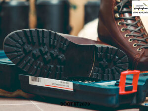 Giày da nam Boot buộc dây chính hãng BT2079 005