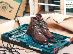 Giày da Boot nam cột dây thời trang BT2086 001