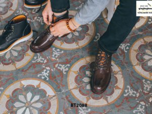 Giày Boot nam cột dây thời trang 2021 BT2088 003