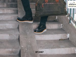 Giày da Boot nam cột dây phong cách BT2087 003