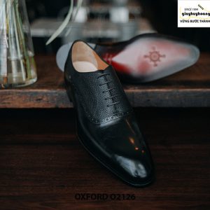 Giày tây nam phối da hột thời trang Oxford O2126 003