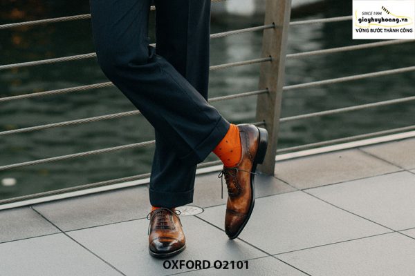 Giày da nam vô cùng thời trang tuyệt đẹp Oxford O2101 001