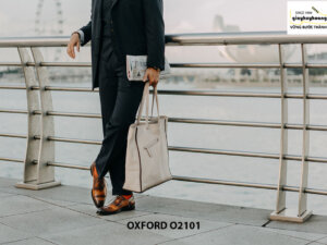 Giày da nam vô cùng thời trang tuyệt đẹp Oxford O2101 004
