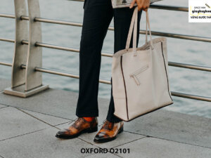 Giày da nam vô cùng thời trang tuyệt đẹp Oxford O2101 003