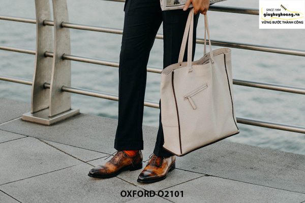 Giày da nam vô cùng thời trang tuyệt đẹp Oxford O2101 003