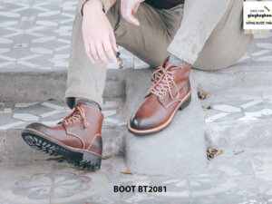 Giày tây lacenam Boot cột dây BT2081 005