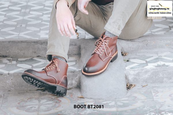 Giày tây lacenam Boot cột dây BT2081 005