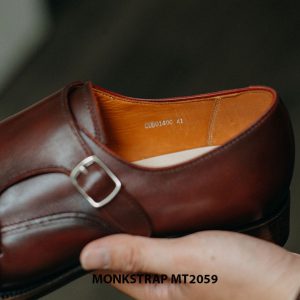 Giày da nam dáng đẹp Double Monkstrap MT2059 004