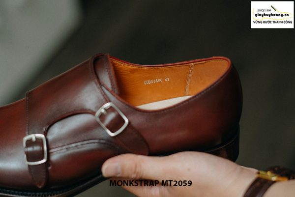 Giày da nam dáng đẹp Double Monkstrap MT2059 004