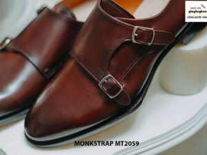 Giày da nam dáng đẹp Double Monkstrap MT2059 003