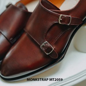 Giày da nam dáng đẹp Double Monkstrap MT2059 003