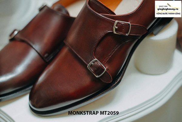 Giày da nam dáng đẹp Double Monkstrap MT2059 003