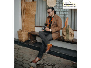 Giày tây nam chính hãng cao cấp Oxford O2129 005
