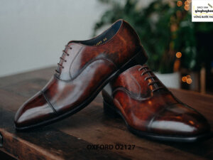 Giày tây nam chính hãng cao cấp Oxford O2127 001