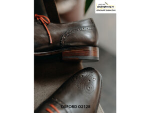Giày tây nam màu da đẹp Oxford O2128 004