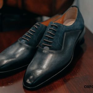 Giày da nam thủ công cao cấp công sở Oxford O2120 001