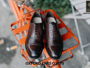 Giày da nam hàng hiệu Việt Nam Oxford O2070 001