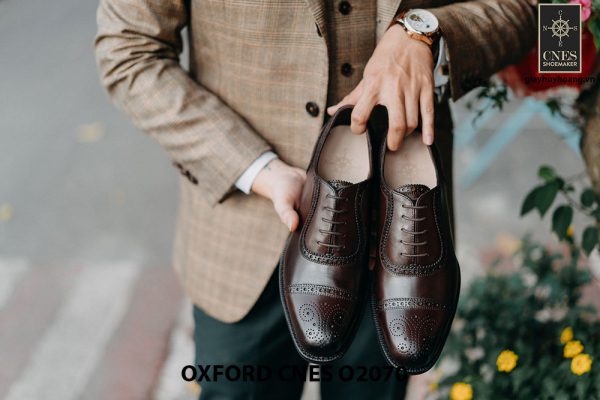 Giày da nam hàng hiệu Việt Nam Oxford O2070 002