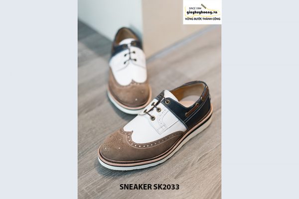 Giày da nam thể thao buộc dây Sneaker SK2033 003