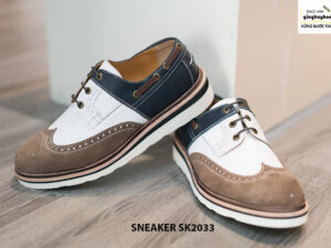 Giày da nam thể thao buộc dây Sneaker SK2033 002