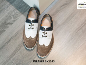 Giày da nam thể thao buộc dây Sneaker SK2033 001