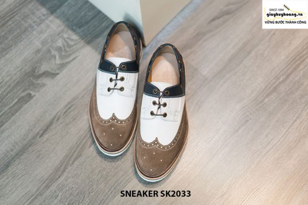 Giày da nam thể thao buộc dây Sneaker SK2033 001