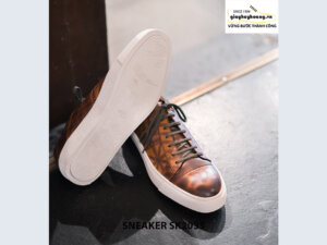 Giày da nam cao cấp chính hãng Sneaker SK2035 003