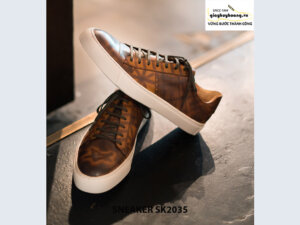 Giày da nam cao cấp chính hãng Sneaker SK2035 002