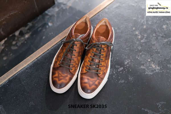 Giày da nam cao cấp chính hãng Sneaker SK2035 001