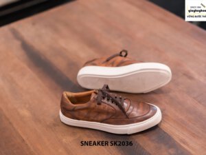 Giày da nam làm từ thủ công Sneaker SK2036 006