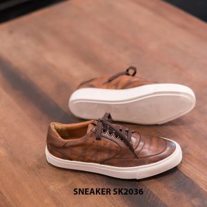 Giày da nam làm từ thủ công Sneaker SK2036 005