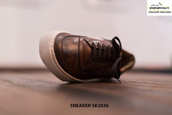 Giày da nam làm từ thủ công Sneaker SK2036 003