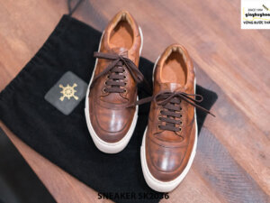 Giày da nam làm từ thủ công Sneaker SK2036 001