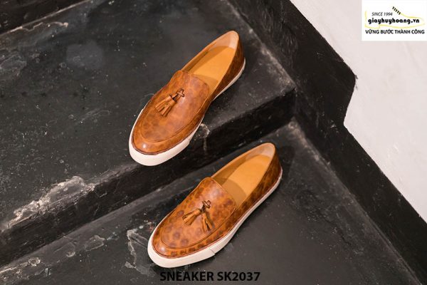 Giày da nam không dây có chuông Sneaker SK2037 001