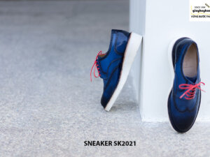 Giày da nam cao cấp hàng hiệu Sneaker SK2021 004