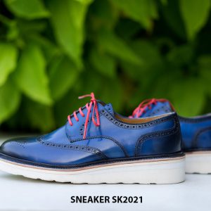 Giày da nam cao cấp hàng hiệu Sneaker SK2021 002