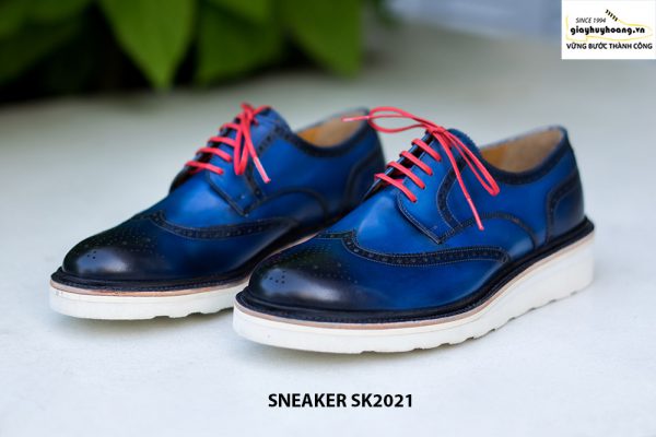 Giày da nam cao cấp hàng hiệu Sneaker SK2021 001