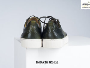Giày da nam đế bằng có khâu chỉ bền bỉ Sneaker SK2022 003