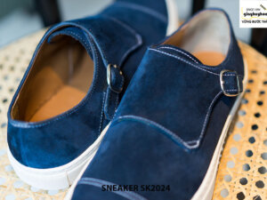 Giày sneaker nam đế bằng da lộn SK2024 003