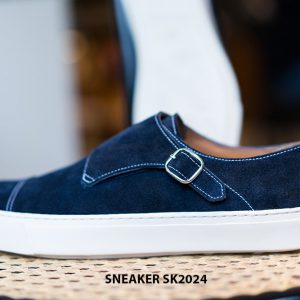 Giày sneaker nam đế bằng da lộn SK2024 002