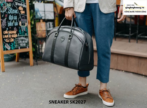 Giày da nam đế bằng thời trang cao cấp Sneaker SK2027 005
