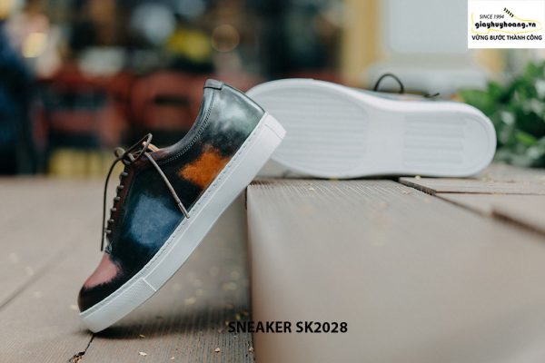 Giày da nam mũi tròn thời trang Sneaker SK2028 003