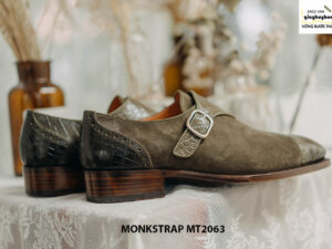 Giày da nam kiểu cách Single Monkstrap MT2063 004