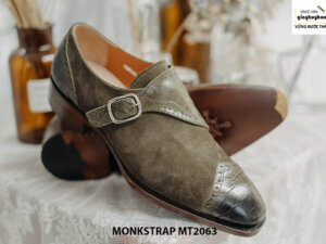 Giày da nam kiểu cách Single Monkstrap MT2063 003