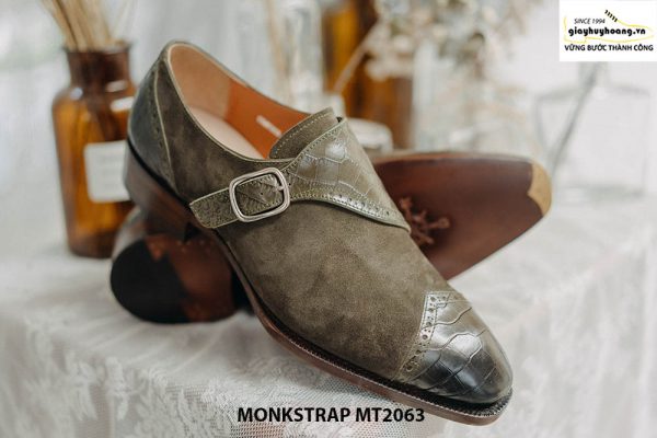 Giày da nam kiểu cách Single Monkstrap MT2063 003