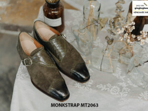 Giày da nam kiểu cách Single Monkstrap MT2063 001