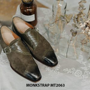Giày da nam kiểu cách Single Monkstrap MT2063 001