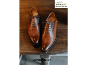 Giày da nam dây giả chính hãng Oxford O2104 005