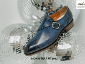 Giày tây nam đánh Patina Single Monkstrap MT2062 008